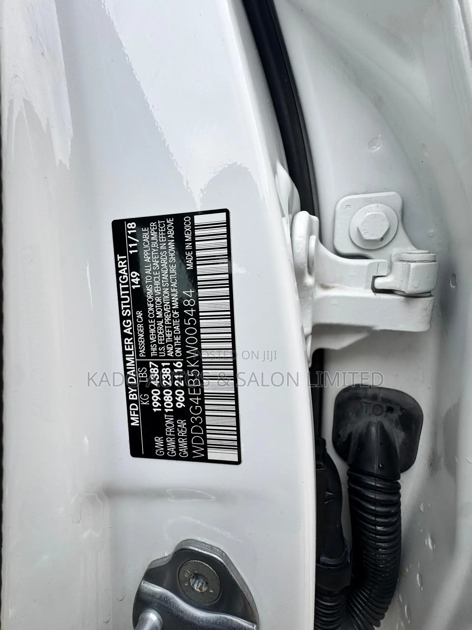 Mercedes-Benz A-Class 2020 White