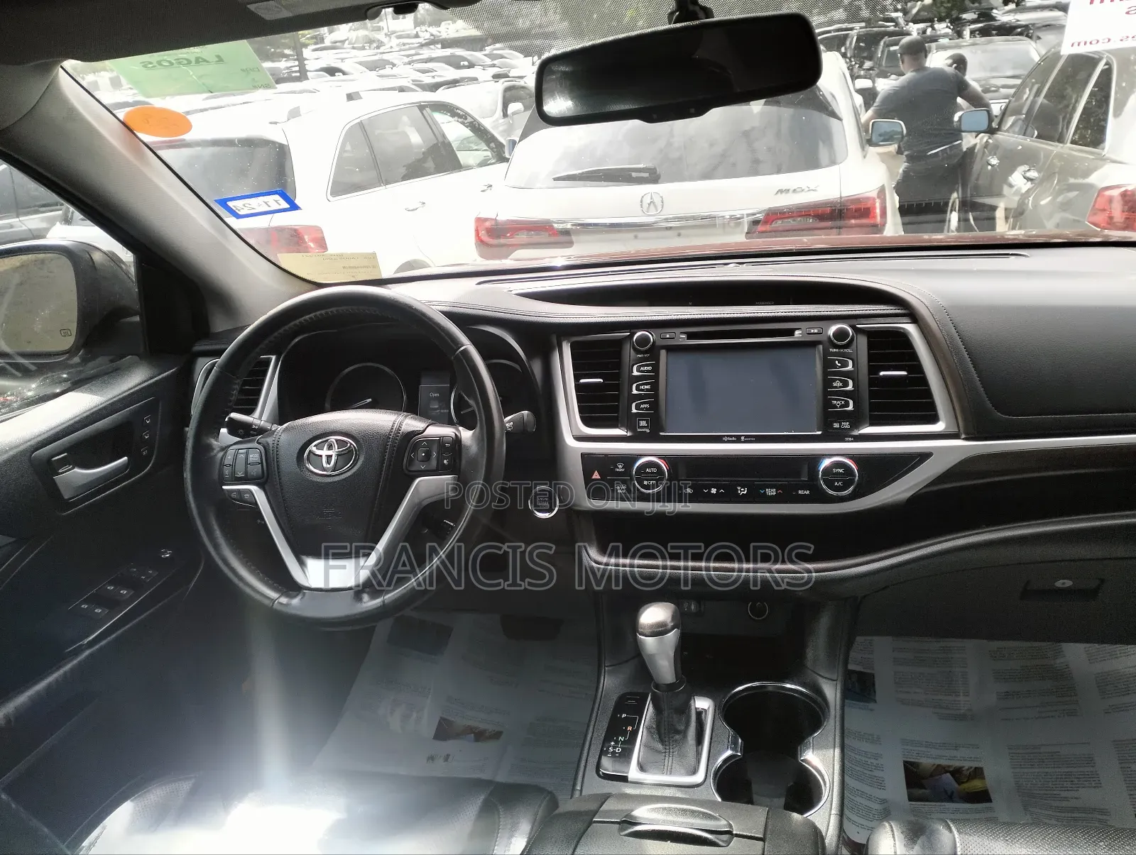 Toyota Highlander 2015 Burgundy