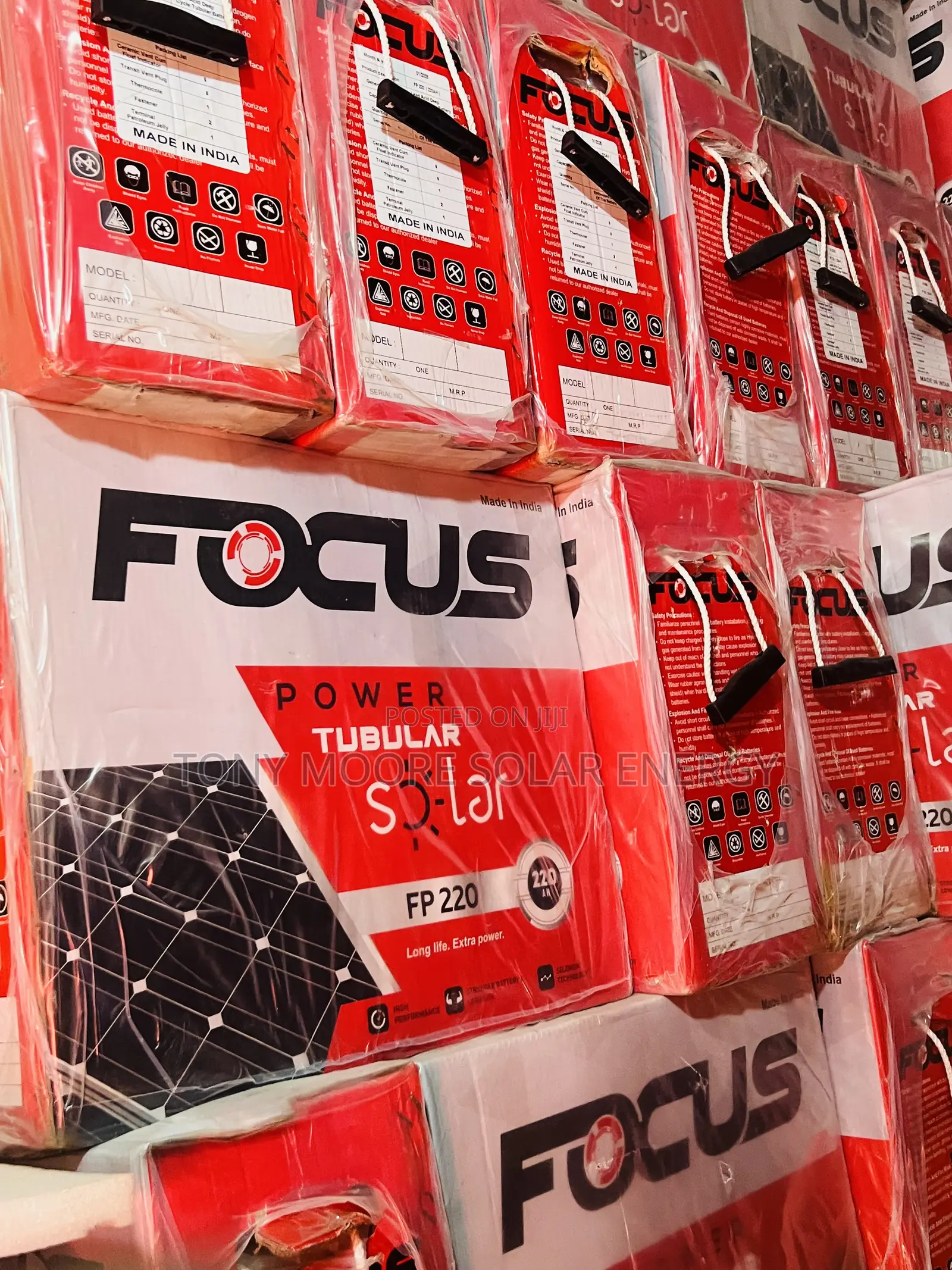 220ah 12v Focus Tubular Battery