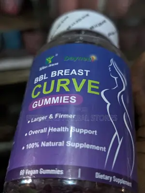 BBL Breast Curve Gummies for Larger and Firmer Breast