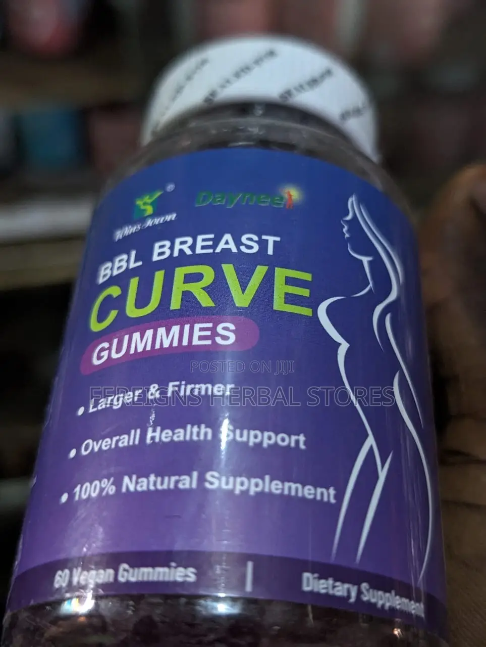 BBL Breast Curve Gummies for Larger and Firmer Breast