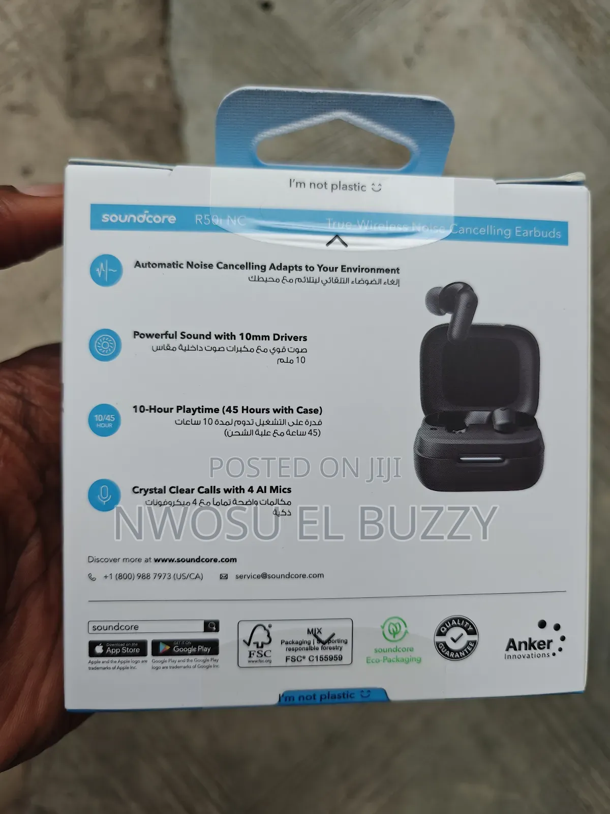 Anker R50i Nc Wireless Bluetooth Earphones