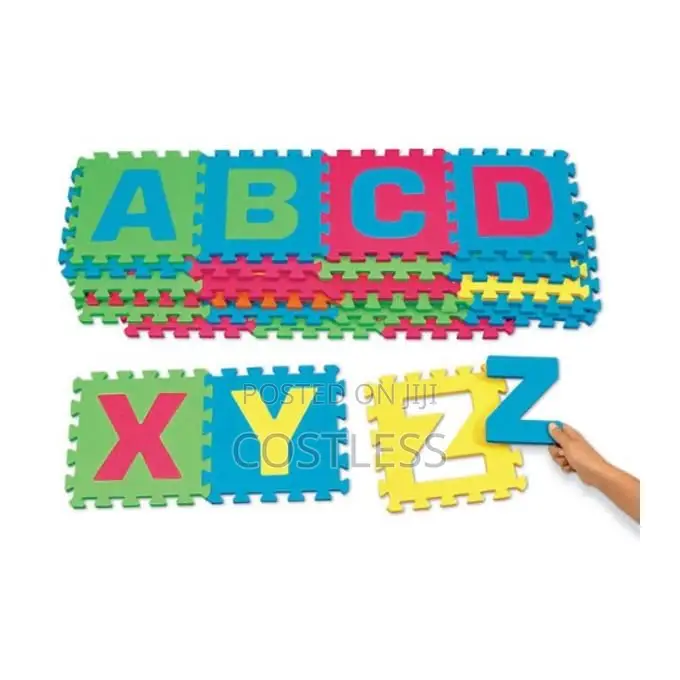 Baby Floor Mat With With Alphabet Numbers Rug for Baby