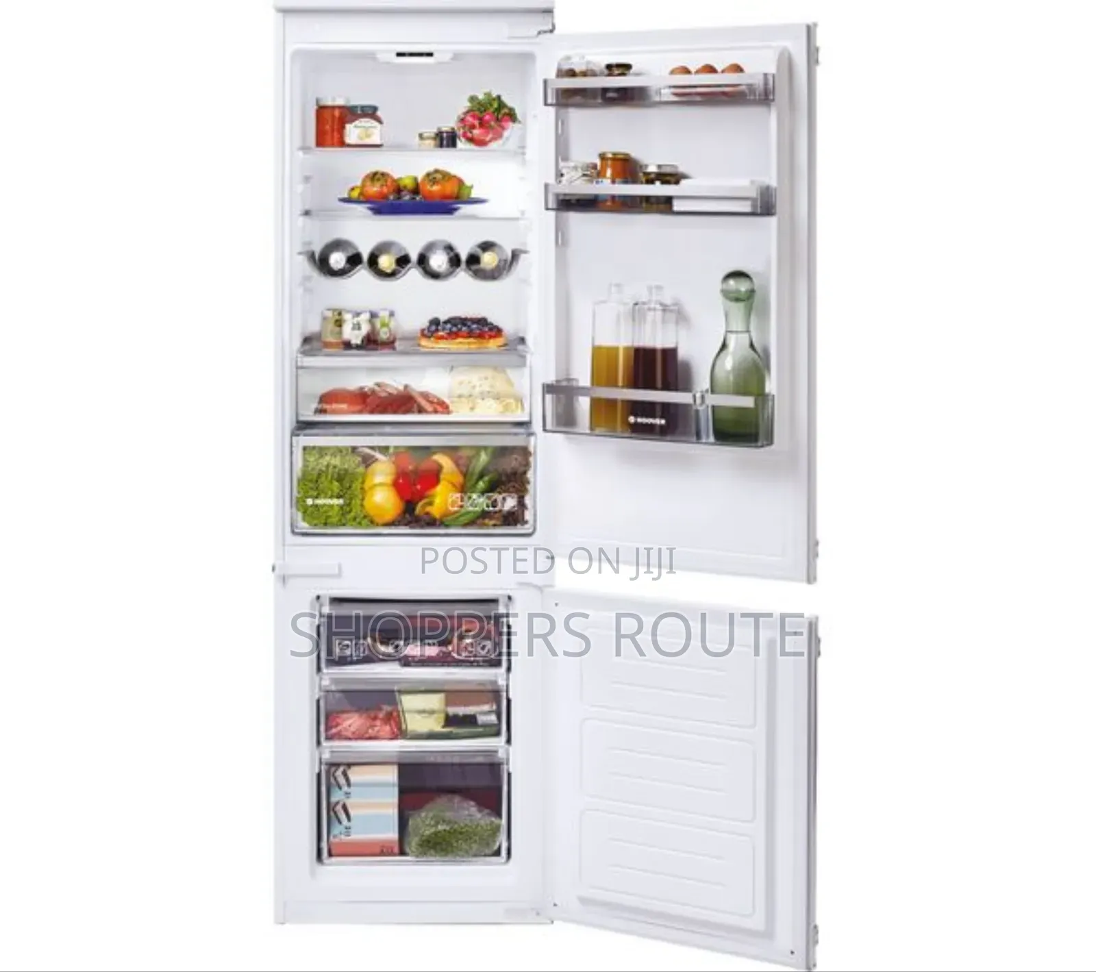 Hoover Hobl3518ek Built in Low Frost 70/30 Fridge Freezer