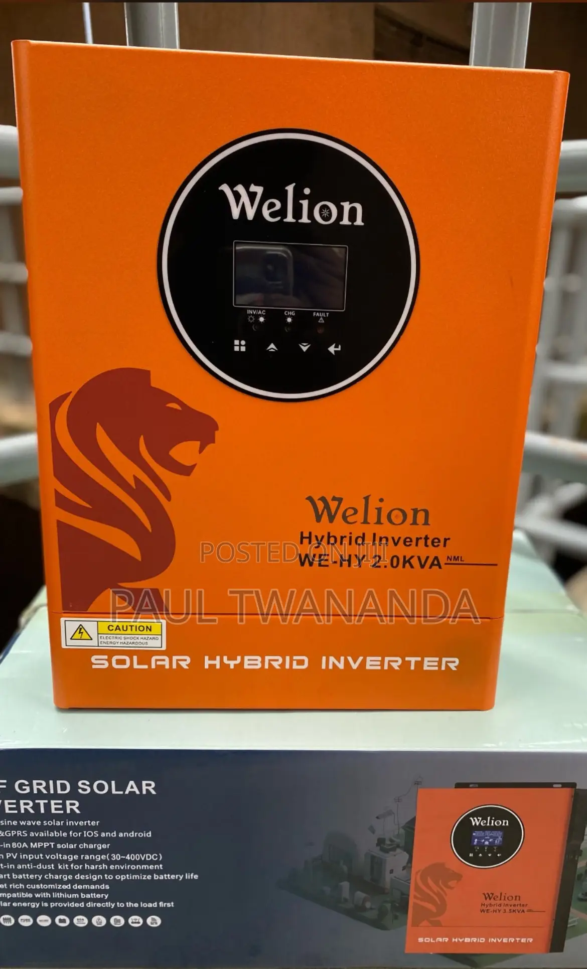 Welion 2kva 12v Hybrid Inverter