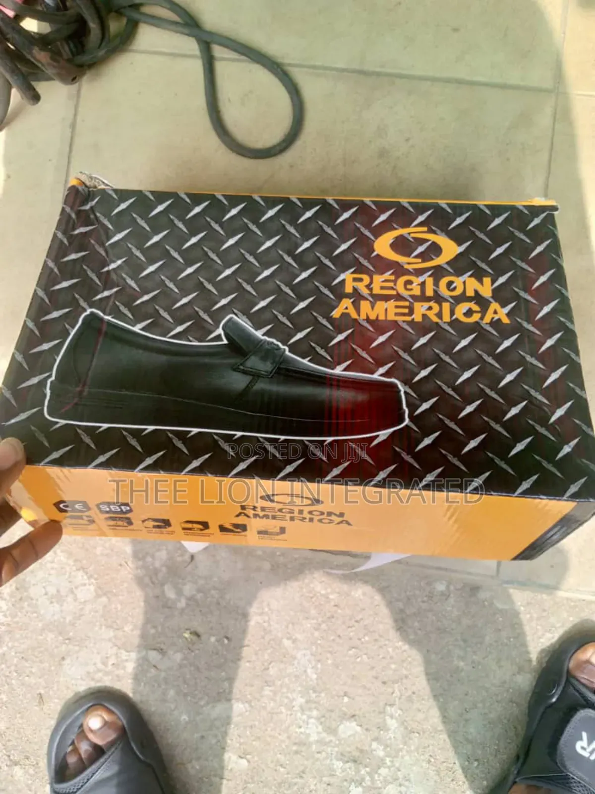 Black Slip-on Shoe/ Laceless Safety Shoe