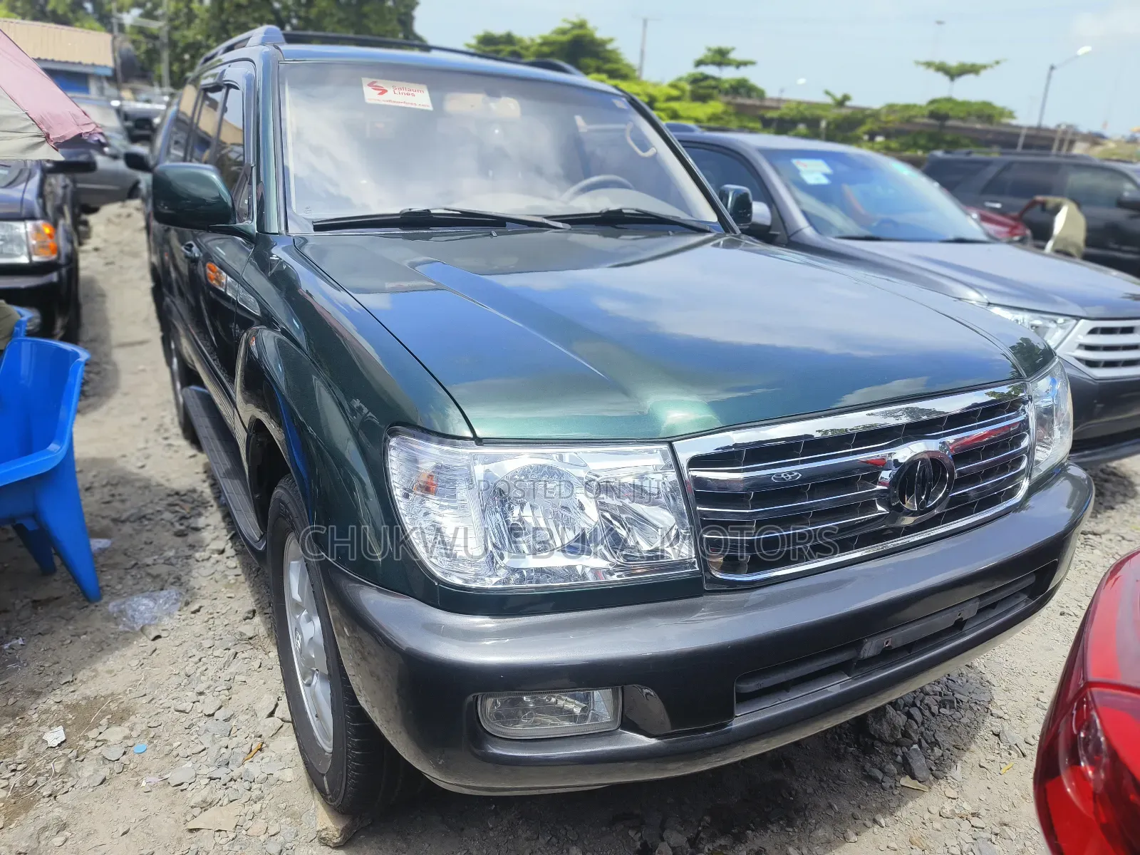Toyota Land Cruiser 100 4.7 Executive 2006 Green