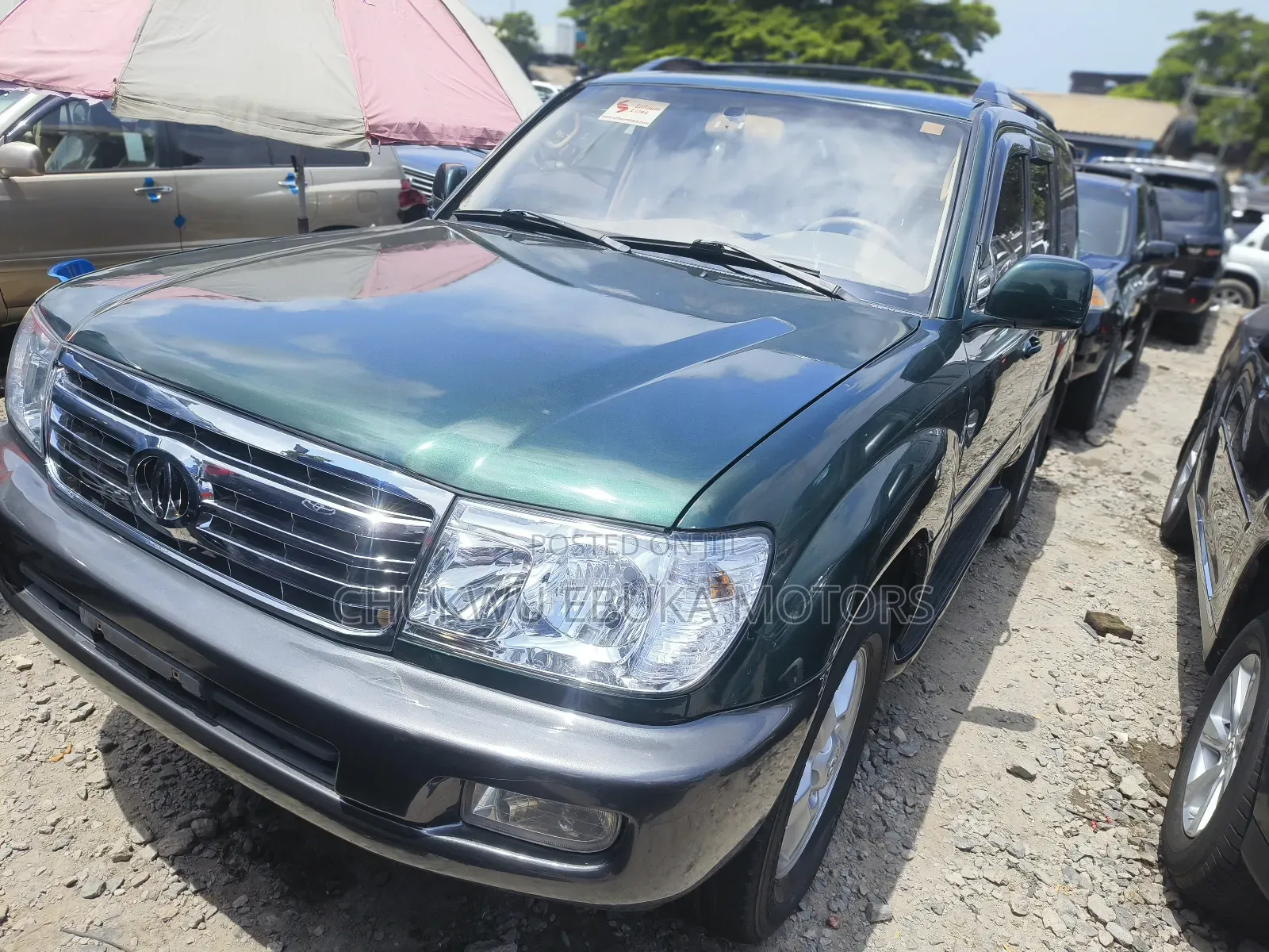 Toyota Land Cruiser 100 4.7 Executive 2006 Green