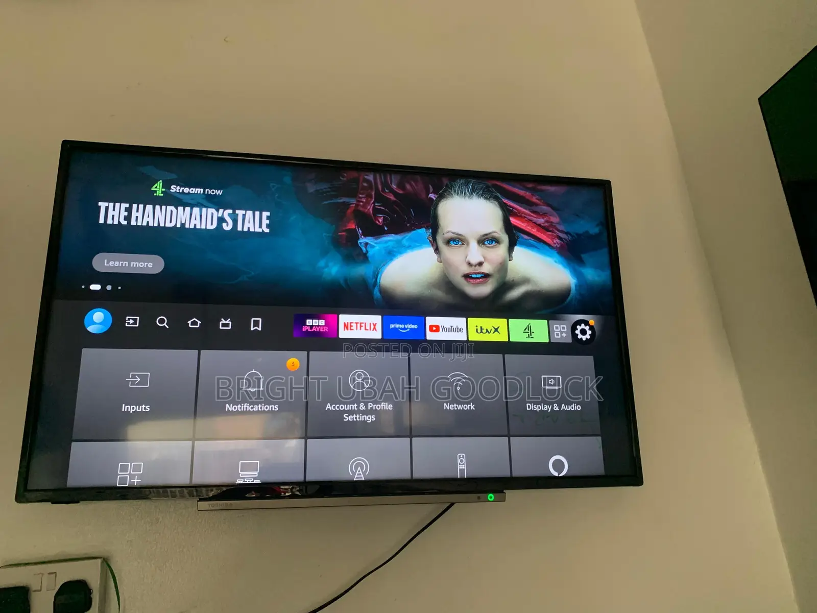 Toshiba 50 Inches Smart Tv Fired Tv Bluetooth Mirror Cast
