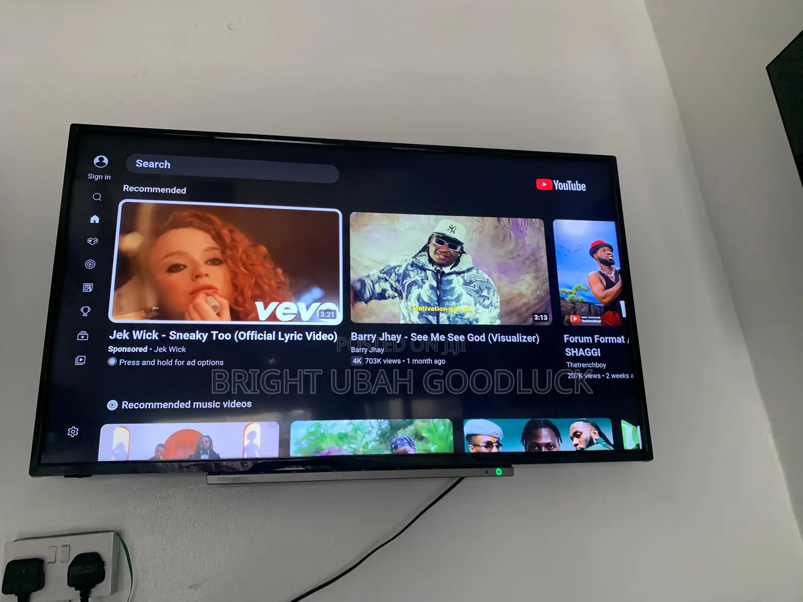 Toshiba 50 Inches Smart Tv Fired Tv Bluetooth Mirror Cast