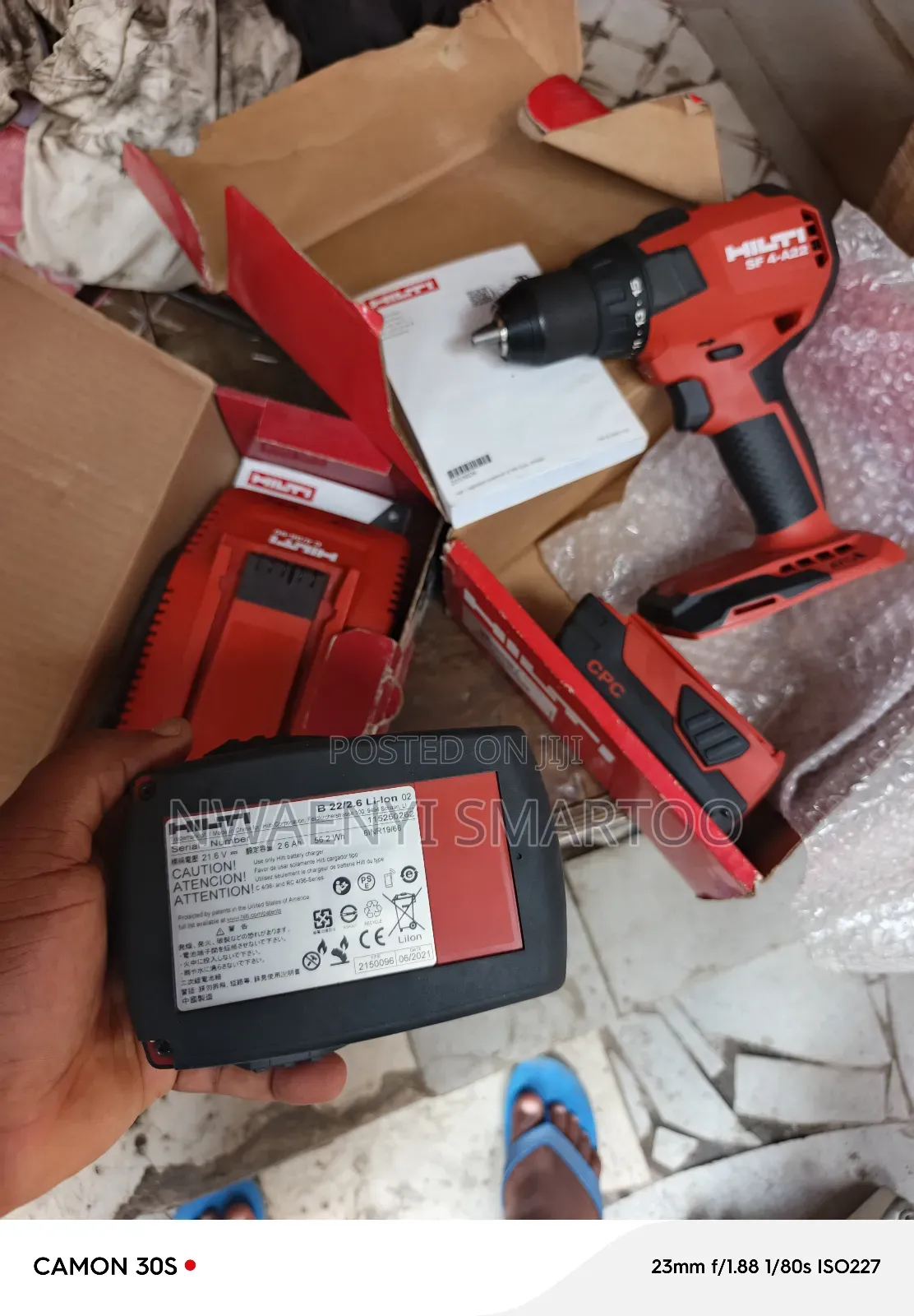 Hilti Battery Drilling Machine