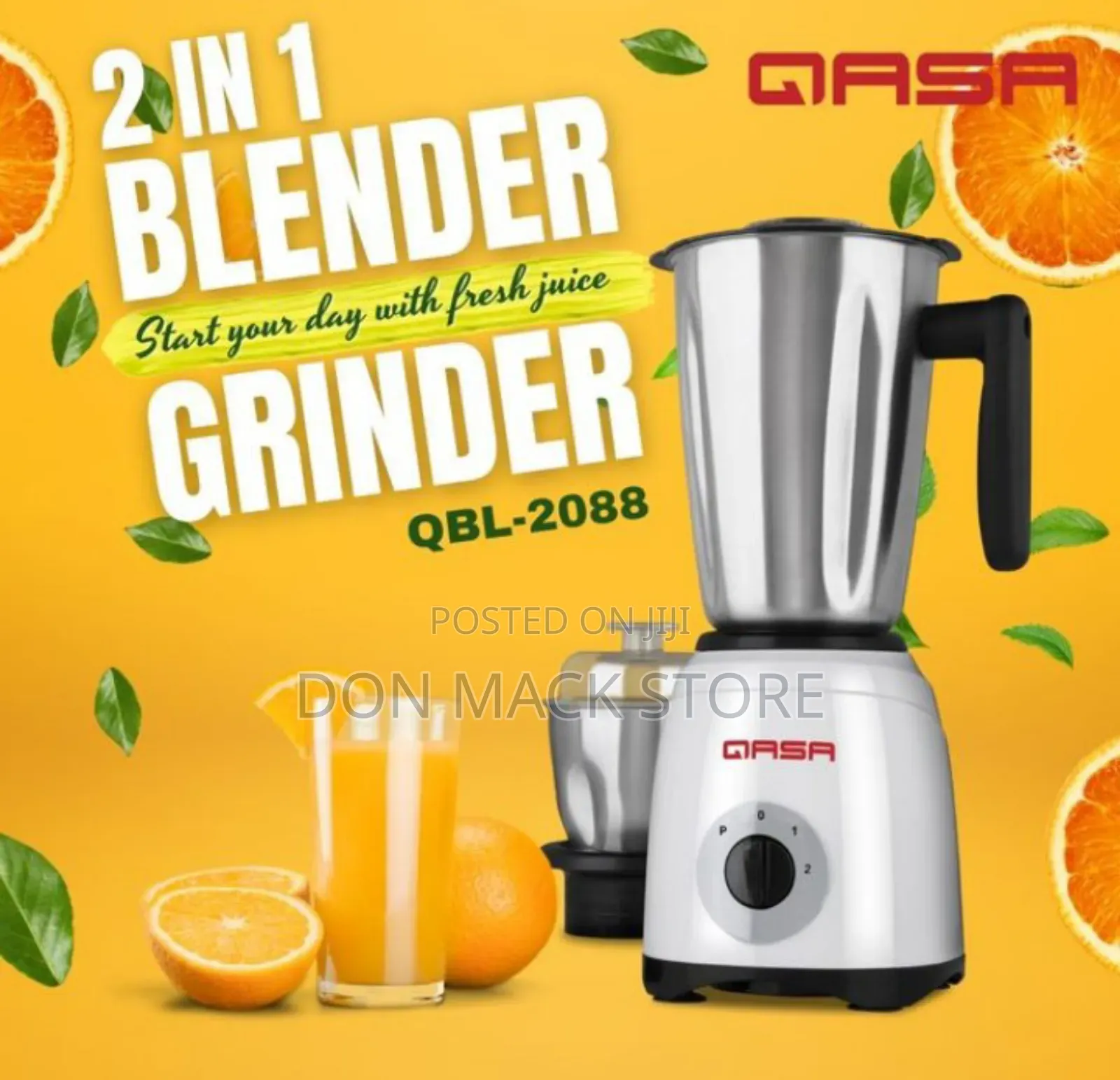 Qasa 2 Litters Blender and Grindr