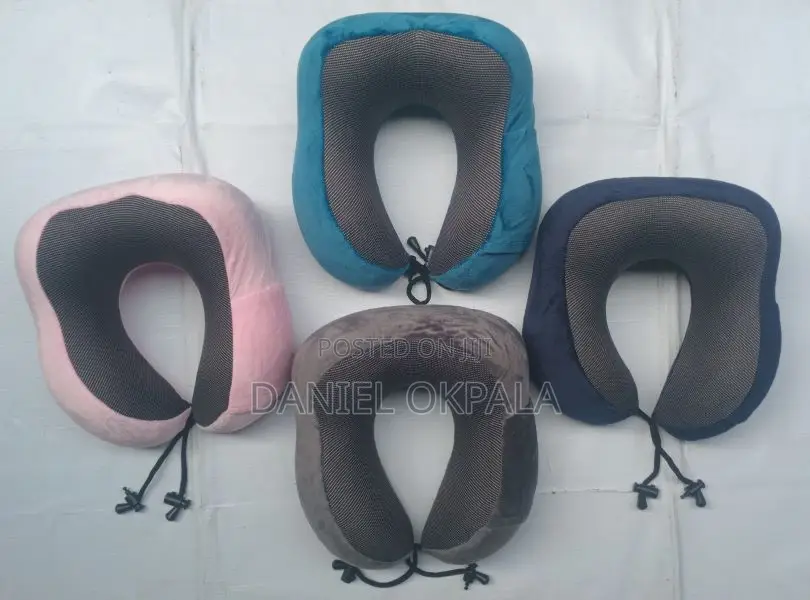 Memory Foam Neck Comfort Massage Travel Pillow