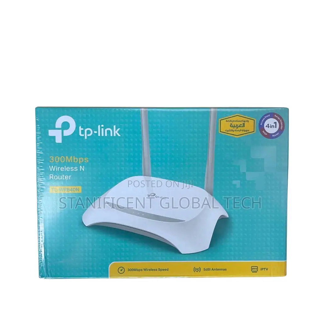 Tplink 300mbps Wireless N Simless Router (Tl-Wr840n - 2 Antennas)