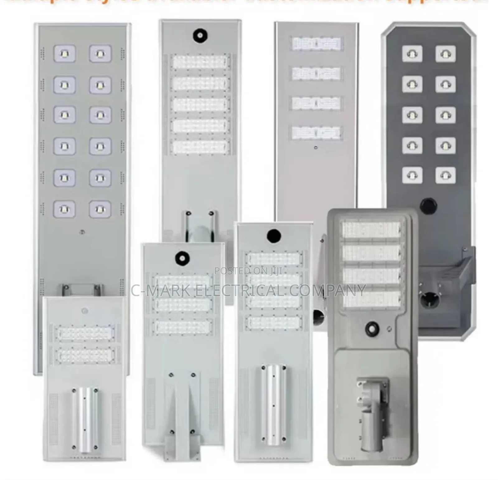 Lithium Industrial Solar Street Light 100w, 200w,400w