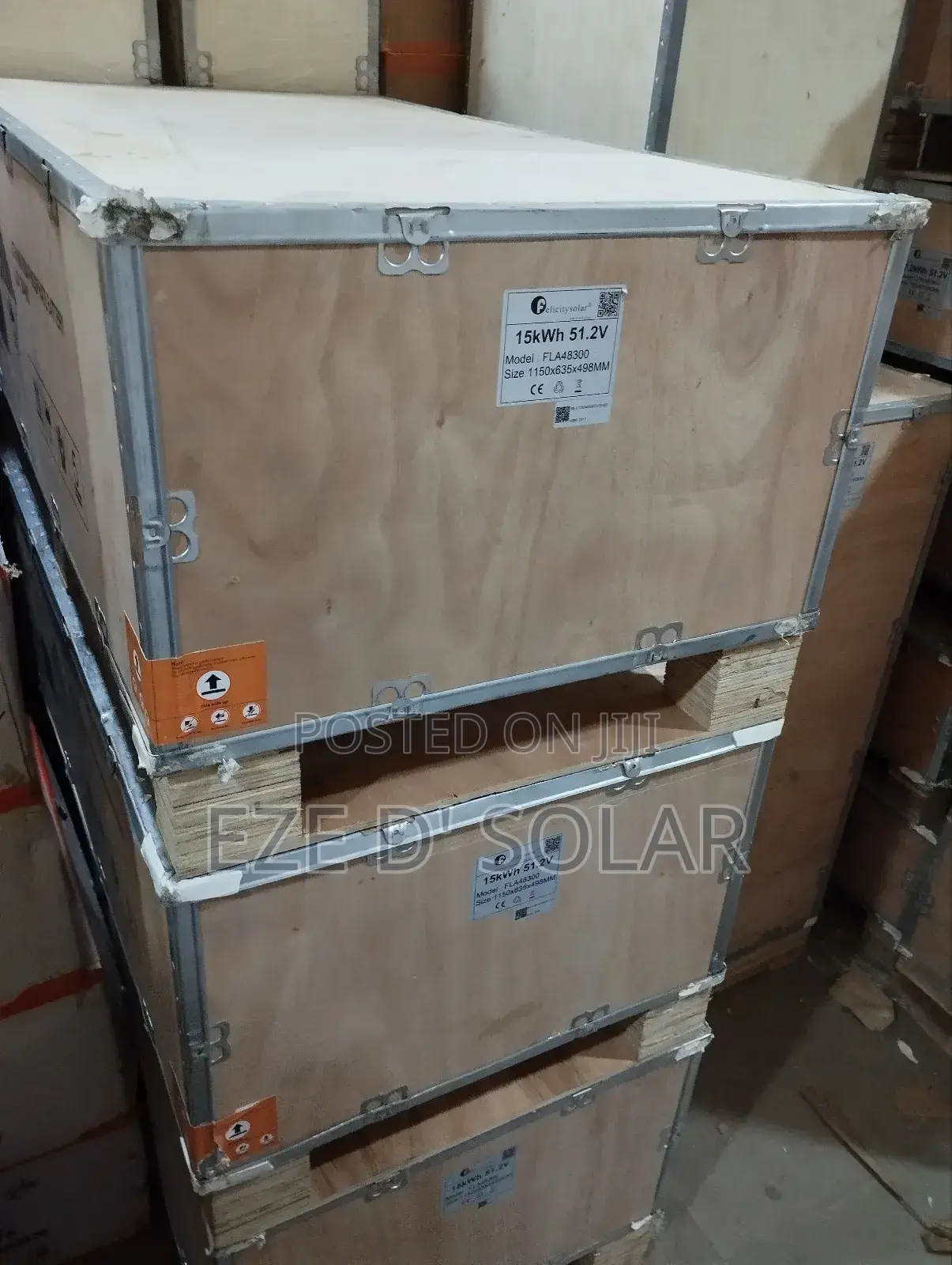 15 Kilowatt Felicity Solar Lithium Ion Battery 7 Warranty