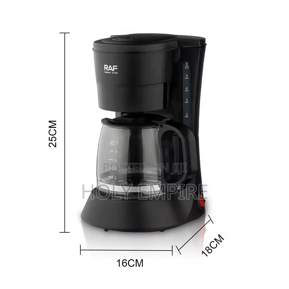 600ml Electric Coffee Maker Machine, 600w Household Semi