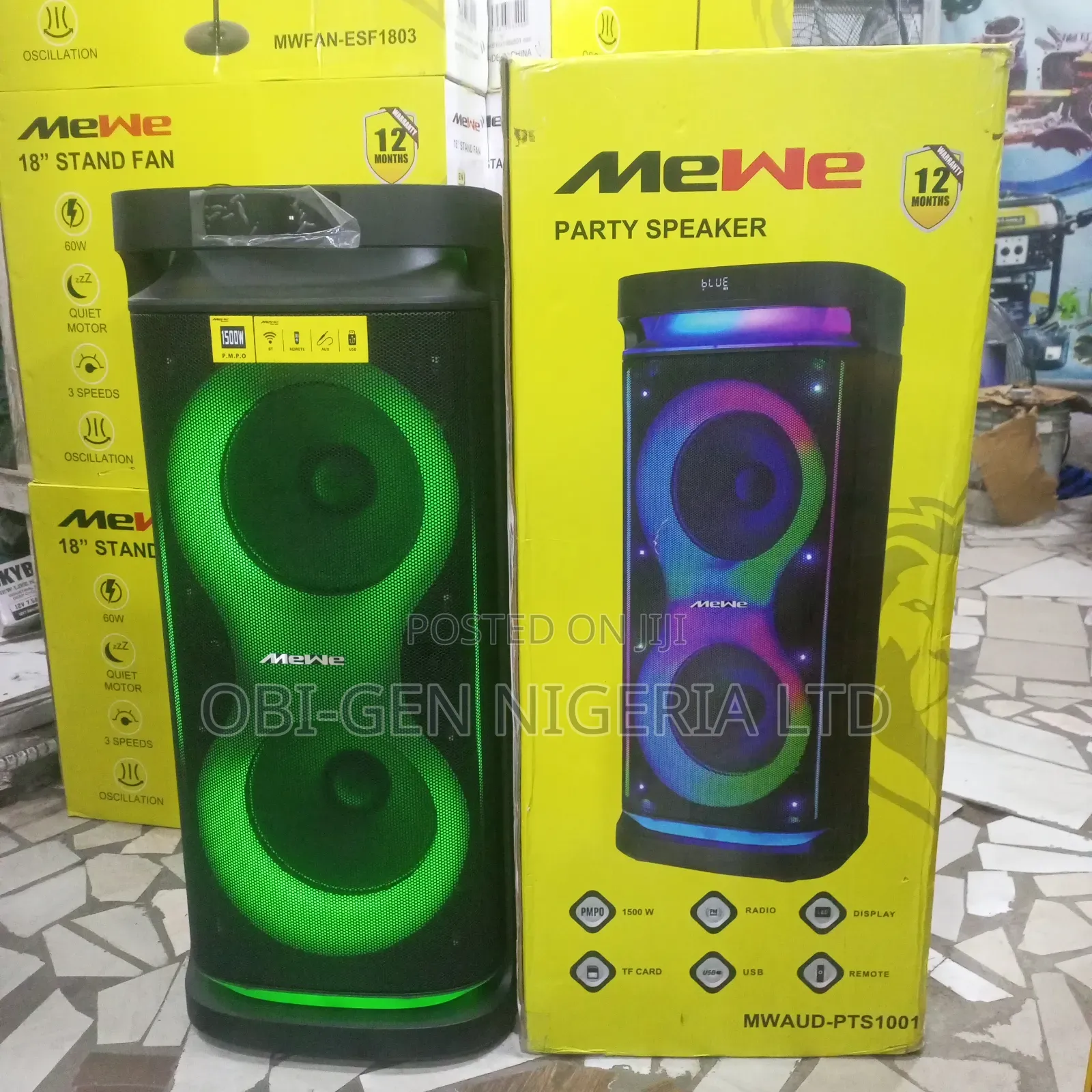 Mewe Party Speaker Mwaud-pts1001
