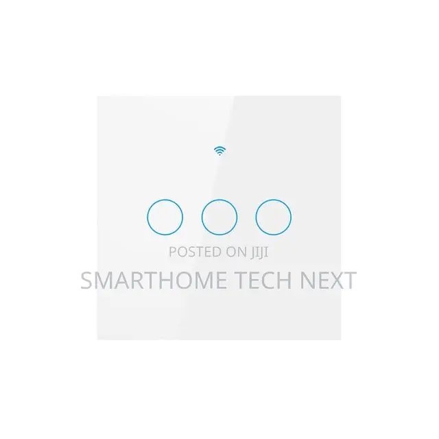 3 Gang White Smart Wifi Light Switch – Tuya Compatible