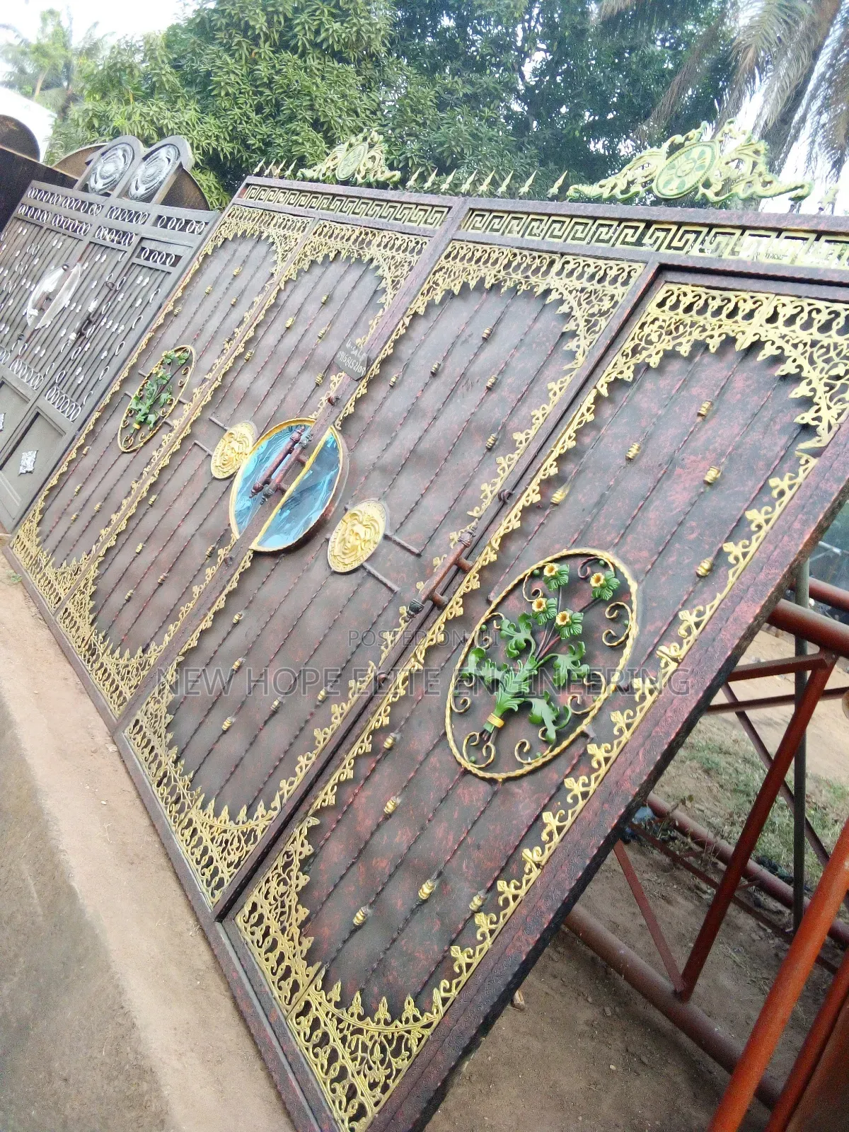 Wrought Iron Gate