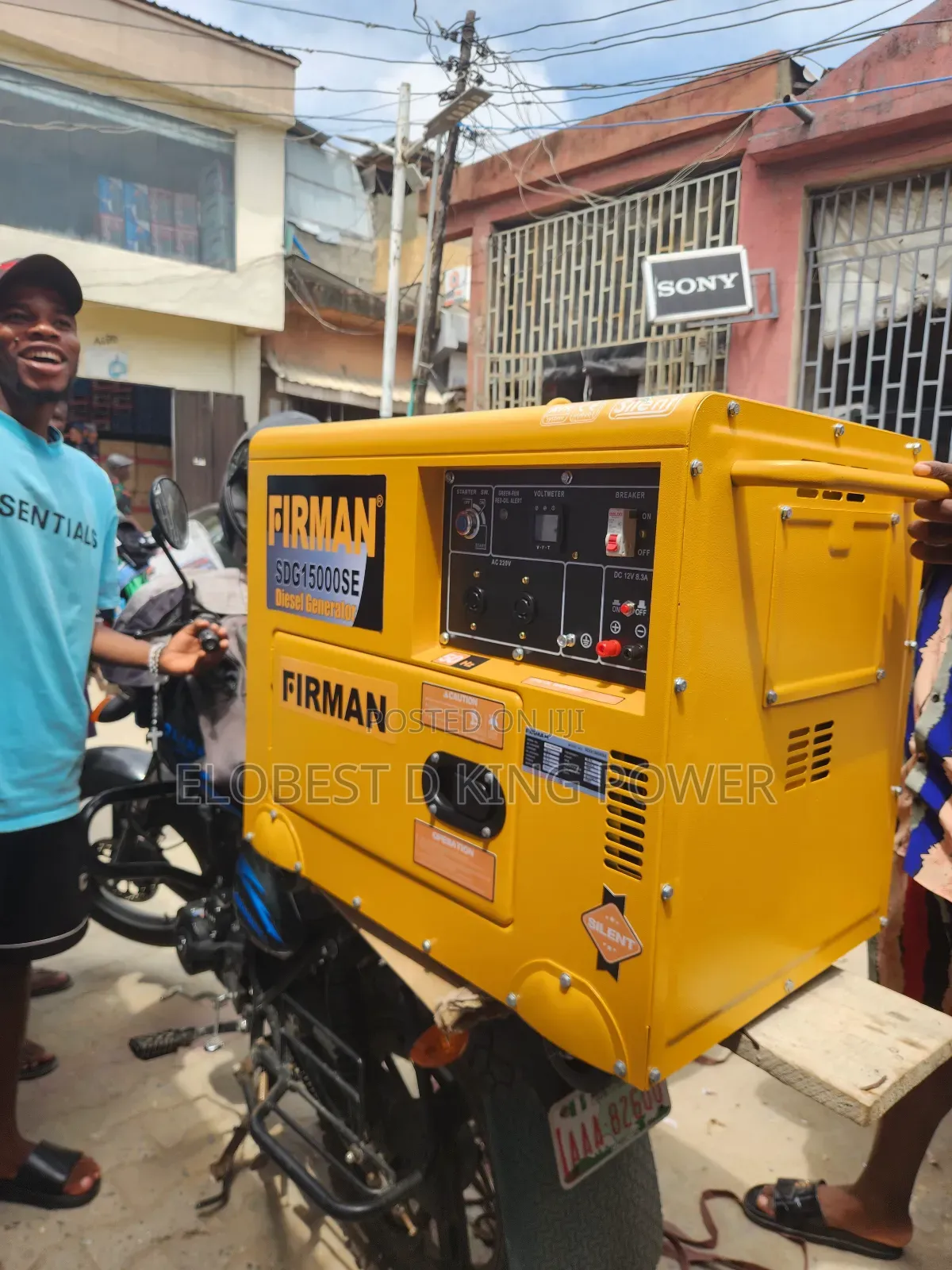 12.5kva Firman Diesel Silent Generator Set 100% Copper Wire