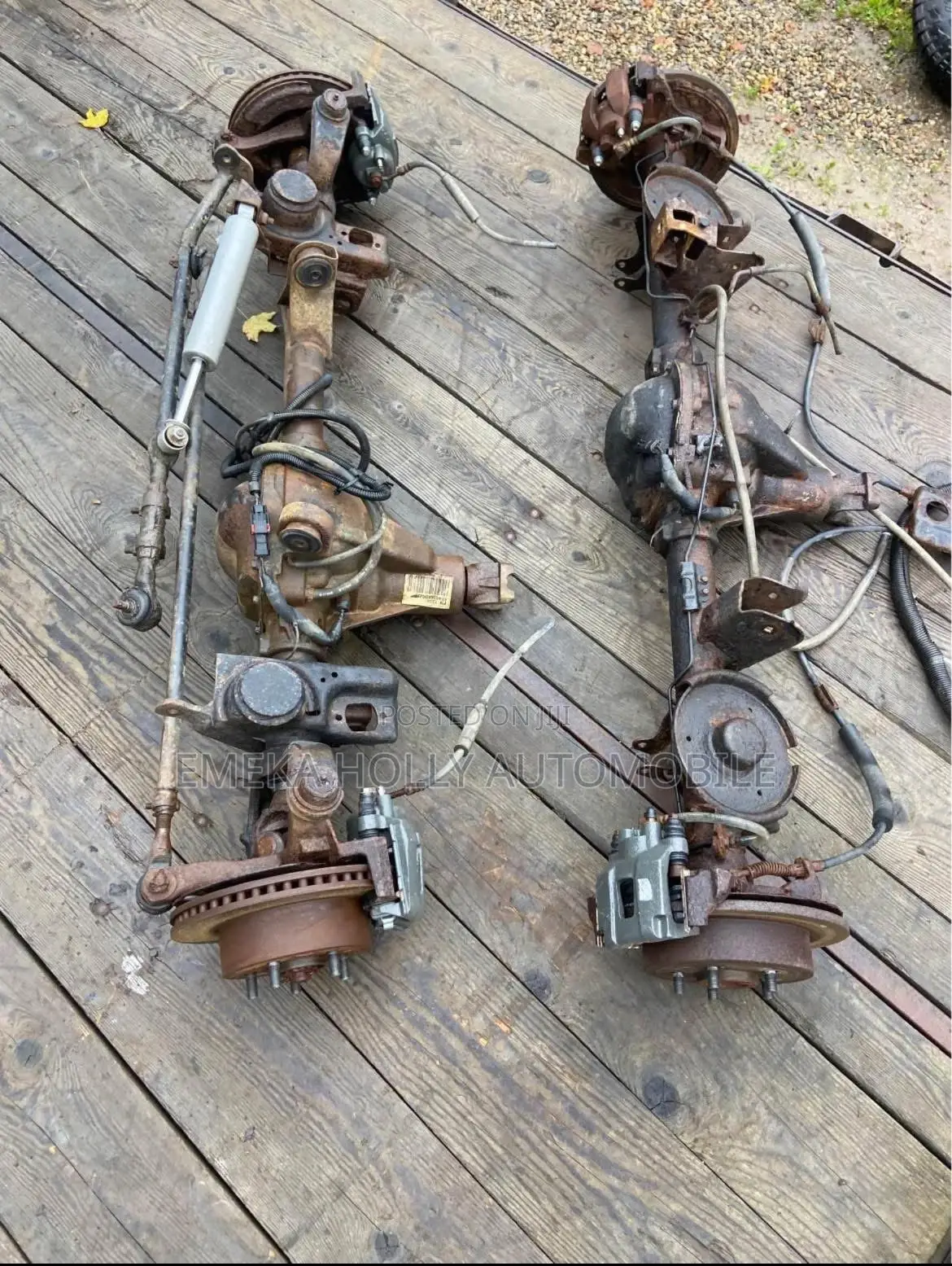 Jeep Wrangler/1999/2004/Front and Back Axle