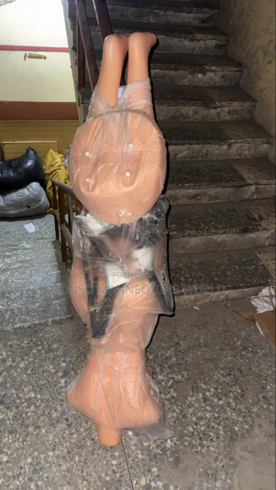 Armless Female Plastic Mannequin