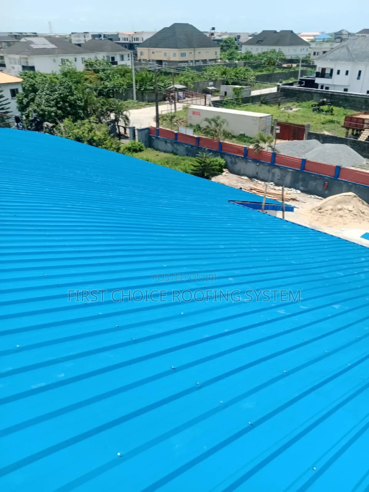 Installation Of Oven Baked Aluminium Roofing Sheets L