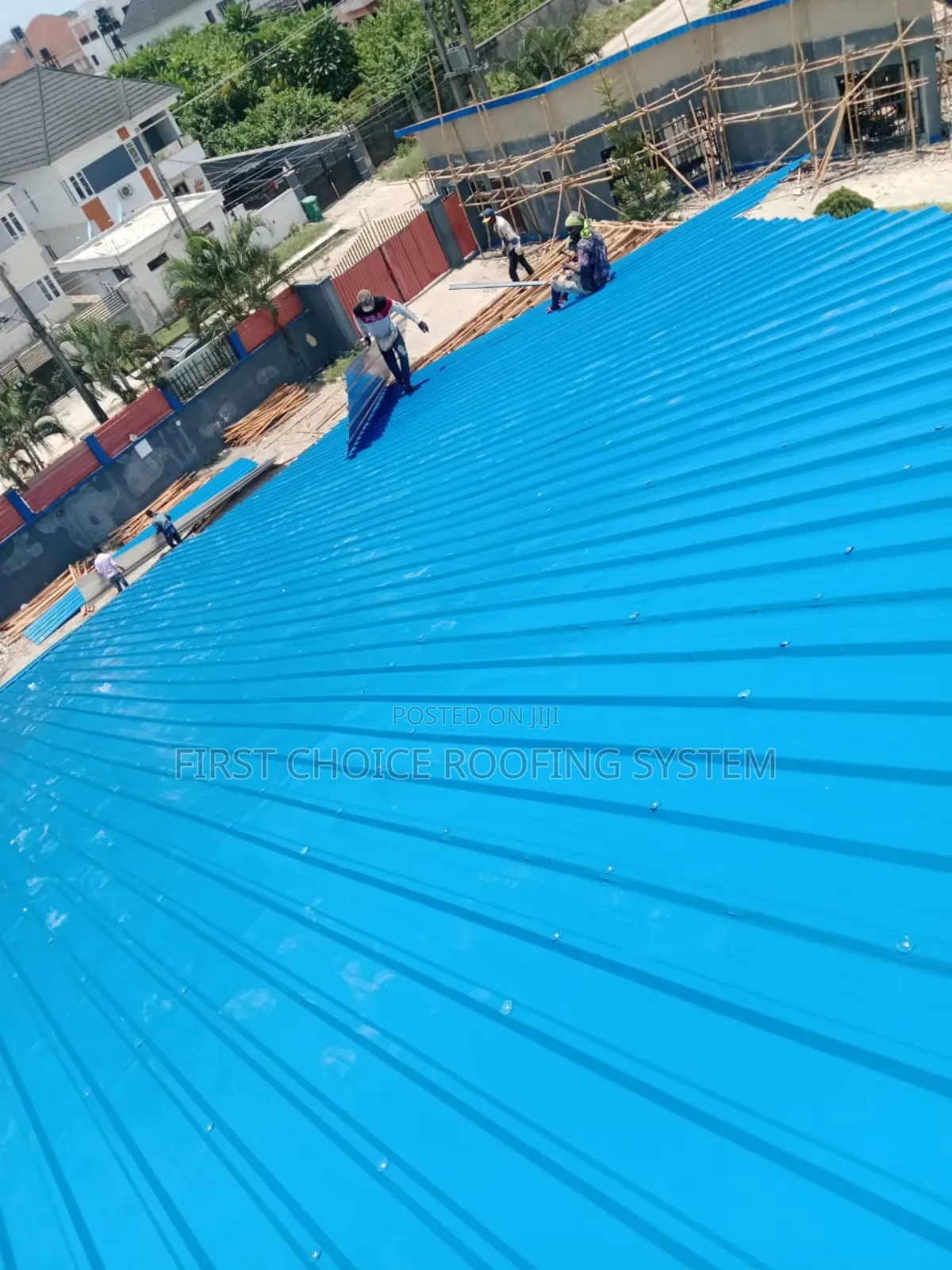 Installation Of Oven Baked Aluminium Roofing Sheets L