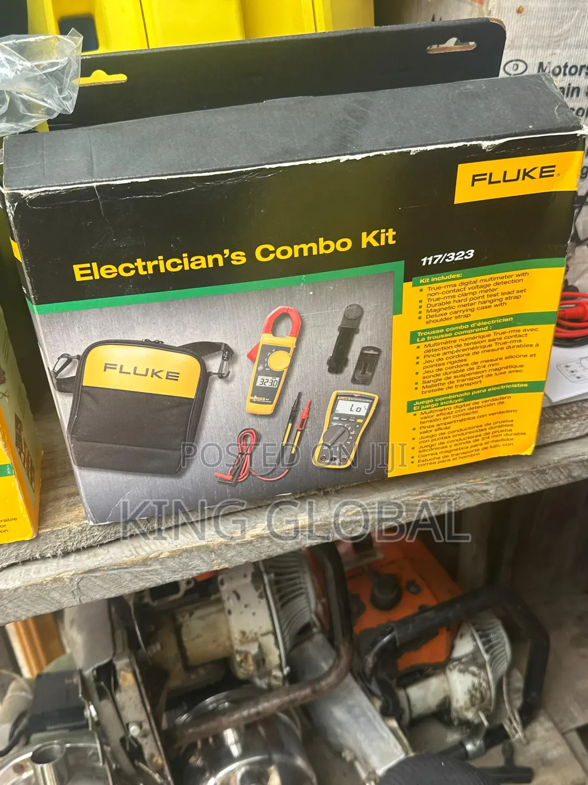 Electrical Combo 2in 1 Digital Muitimeter and Clamp Meter