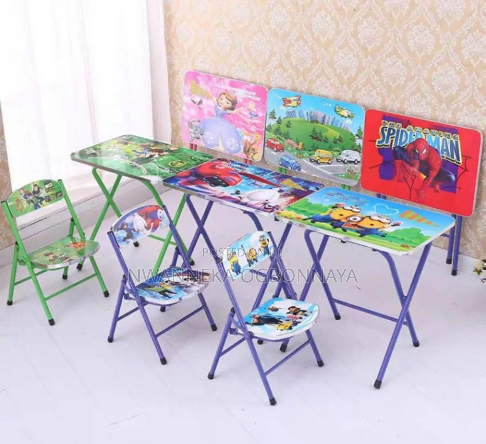 Portable Children Table and Chairs