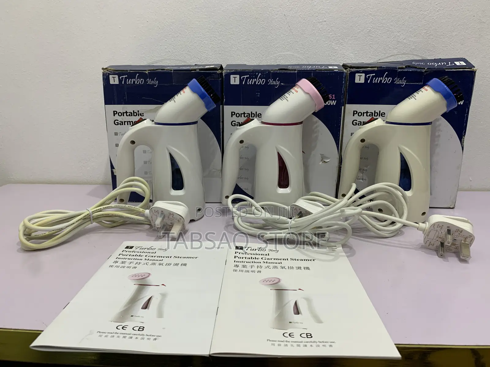 Turbo Italy Portable Garment Steamer