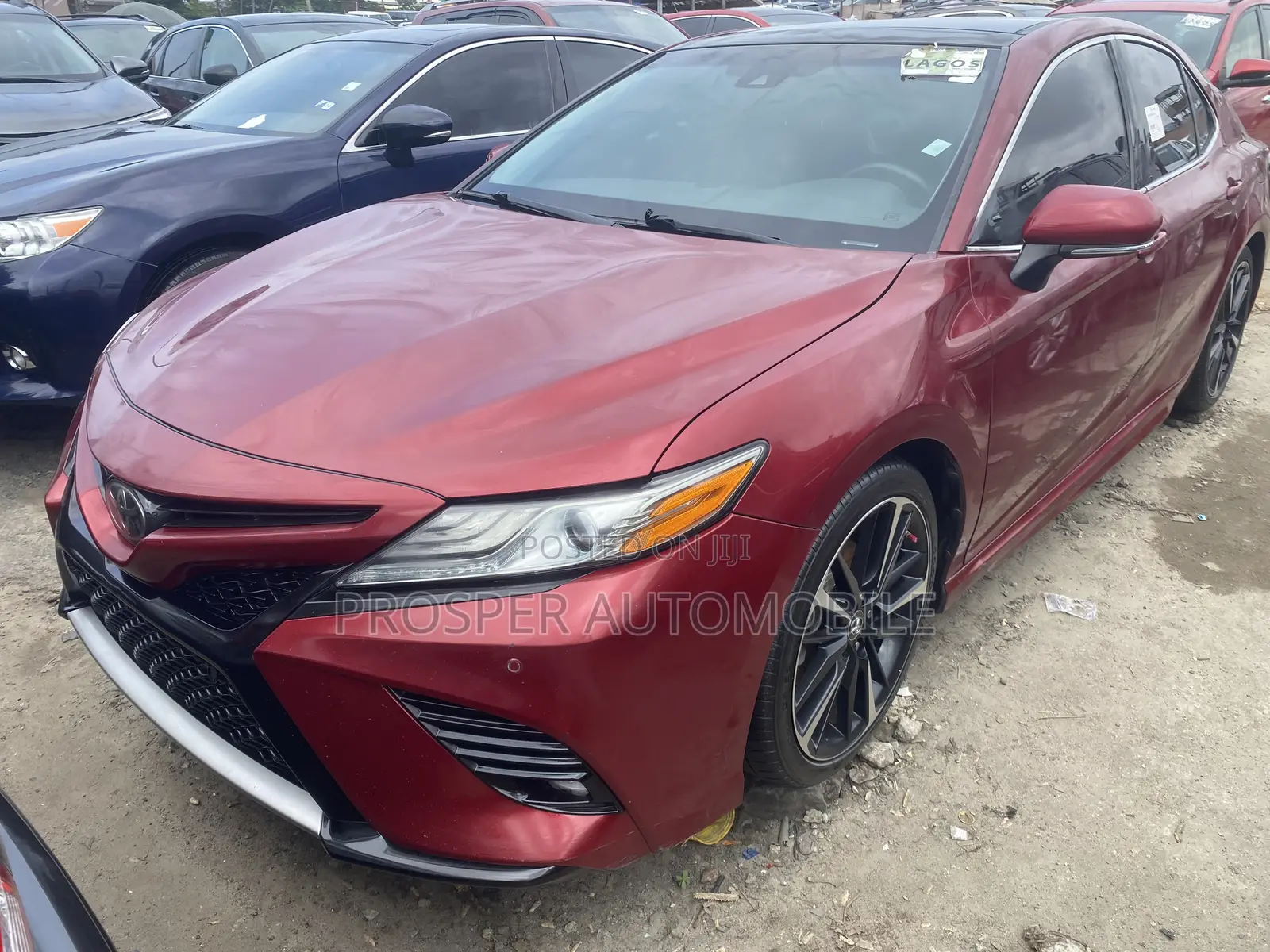 Toyota Camry XSE V6 (3.5L V6 8A) 2019 Red