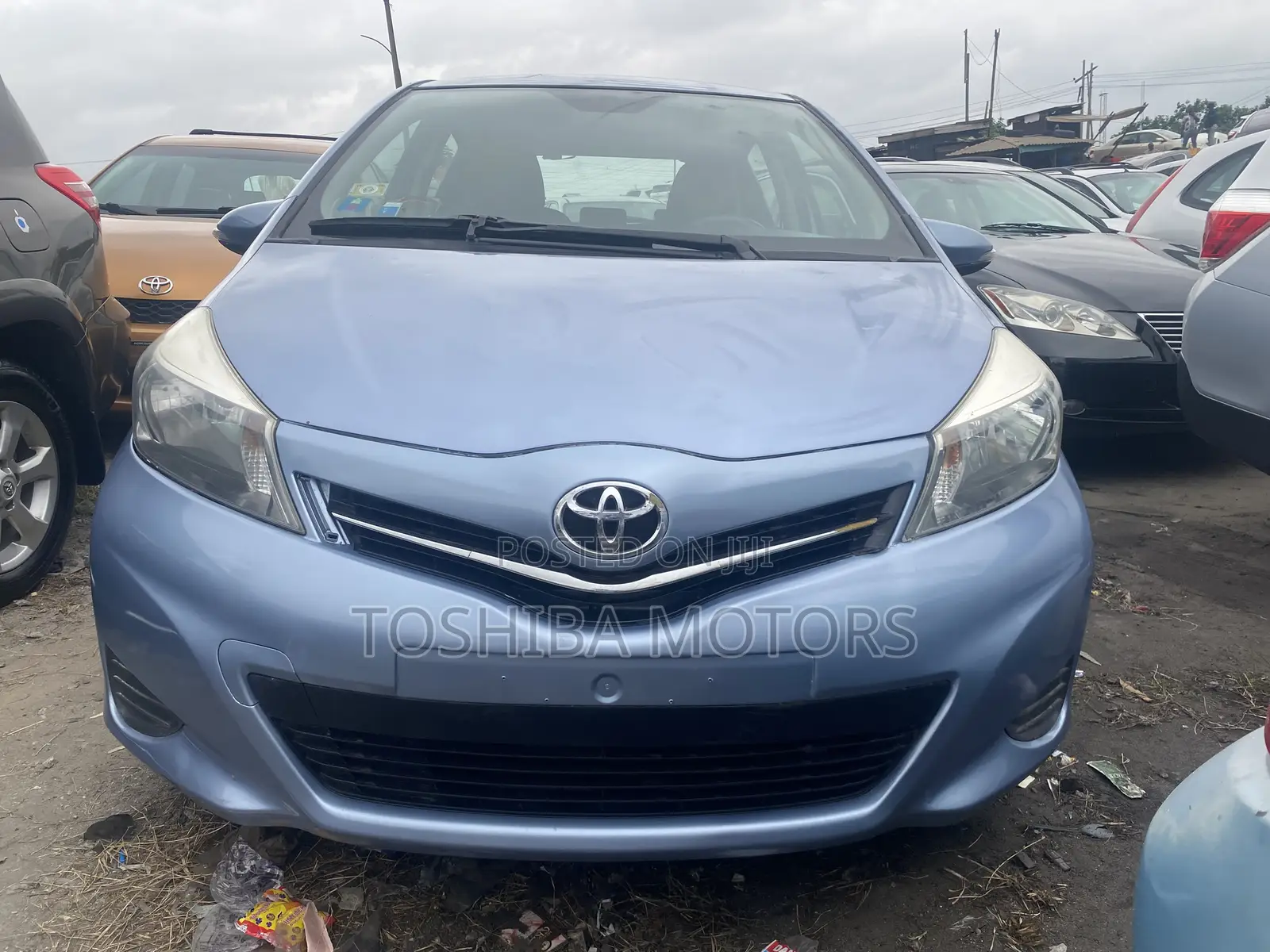 Toyota Yaris 2012 Blue
