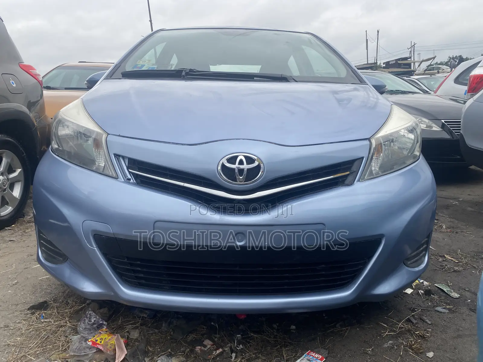 Toyota Yaris 2012 Blue