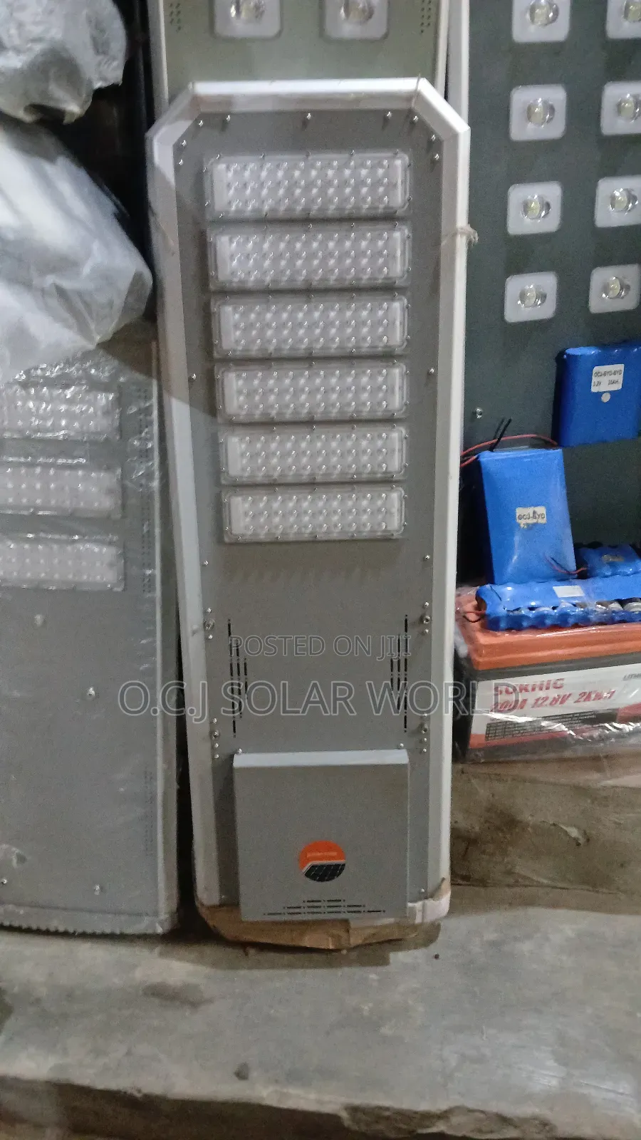 Solar Street Light 6 Eyes Industrial
