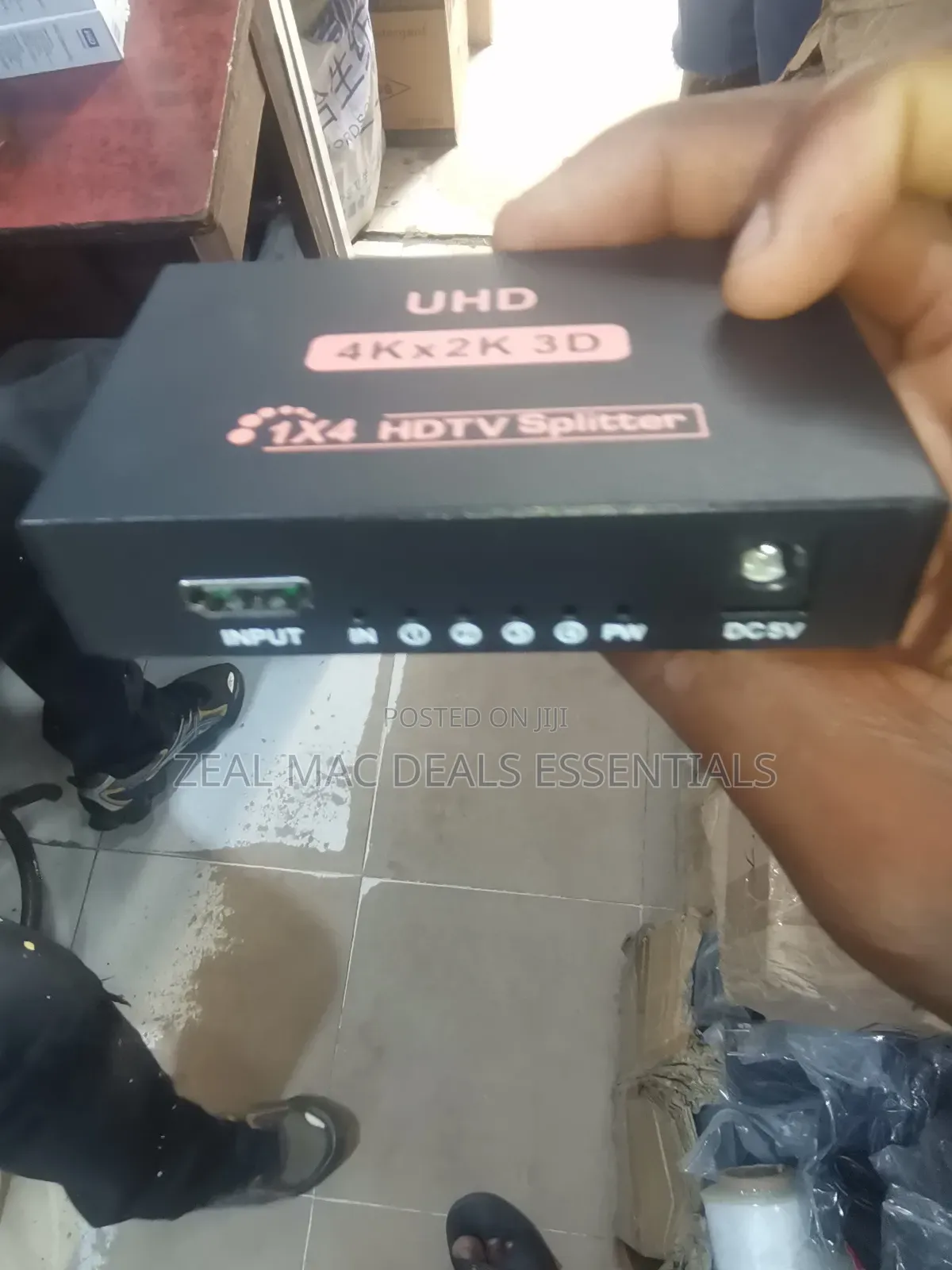 Hdmi Splitter 1x4 4 Port Full Hd Hub(4 Output)X2