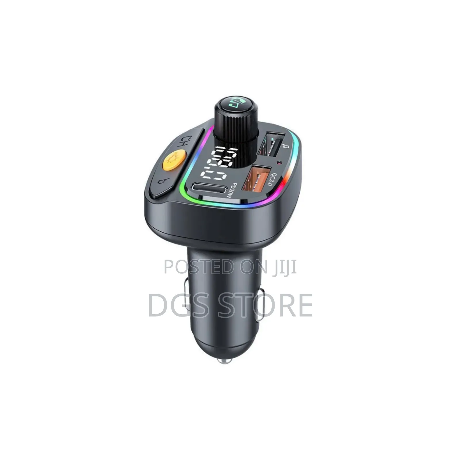 Wiwu Mp3 Car A+C Fast Wireless Car Charger