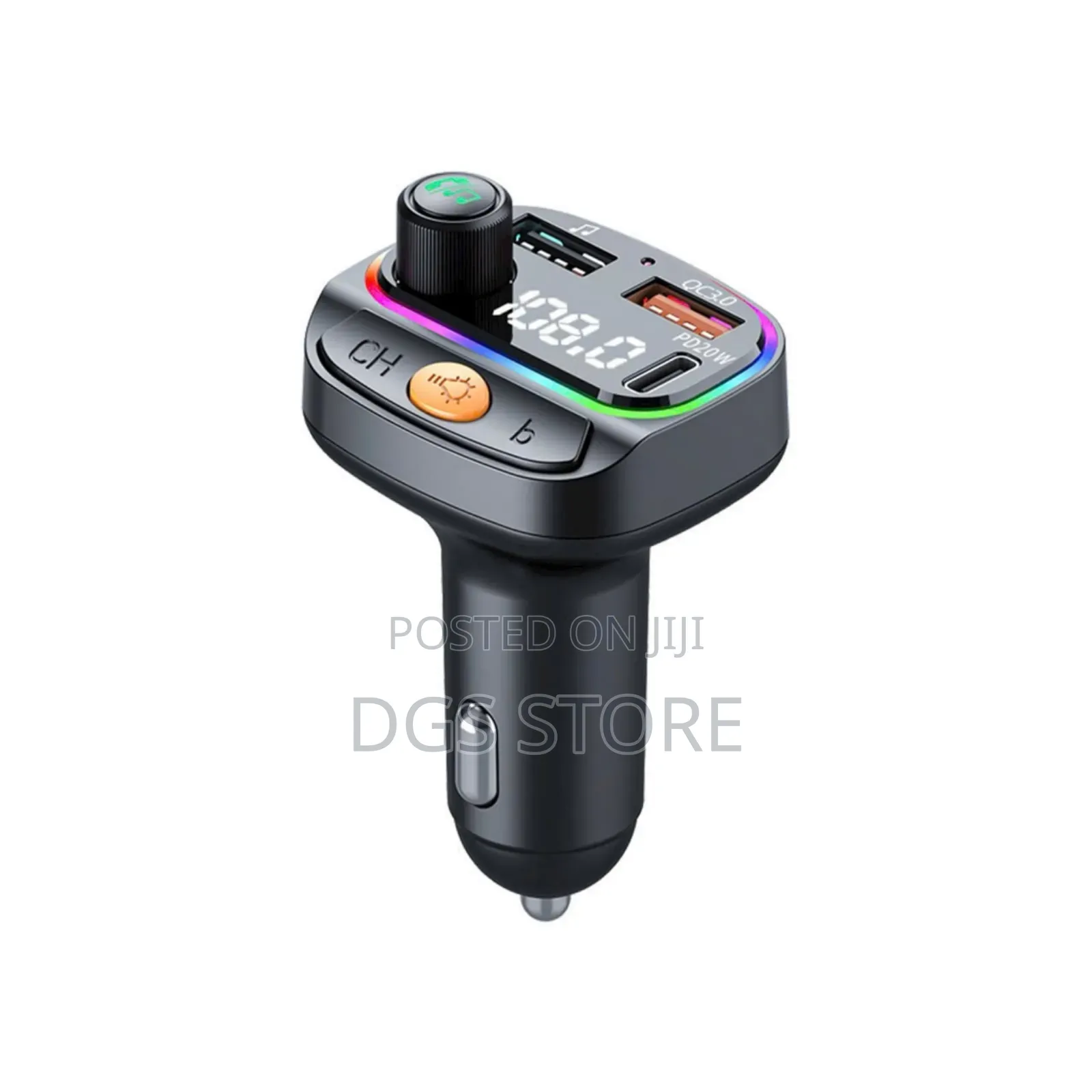 Wiwu Mp3 Car A+C Fast Wireless Car Charger