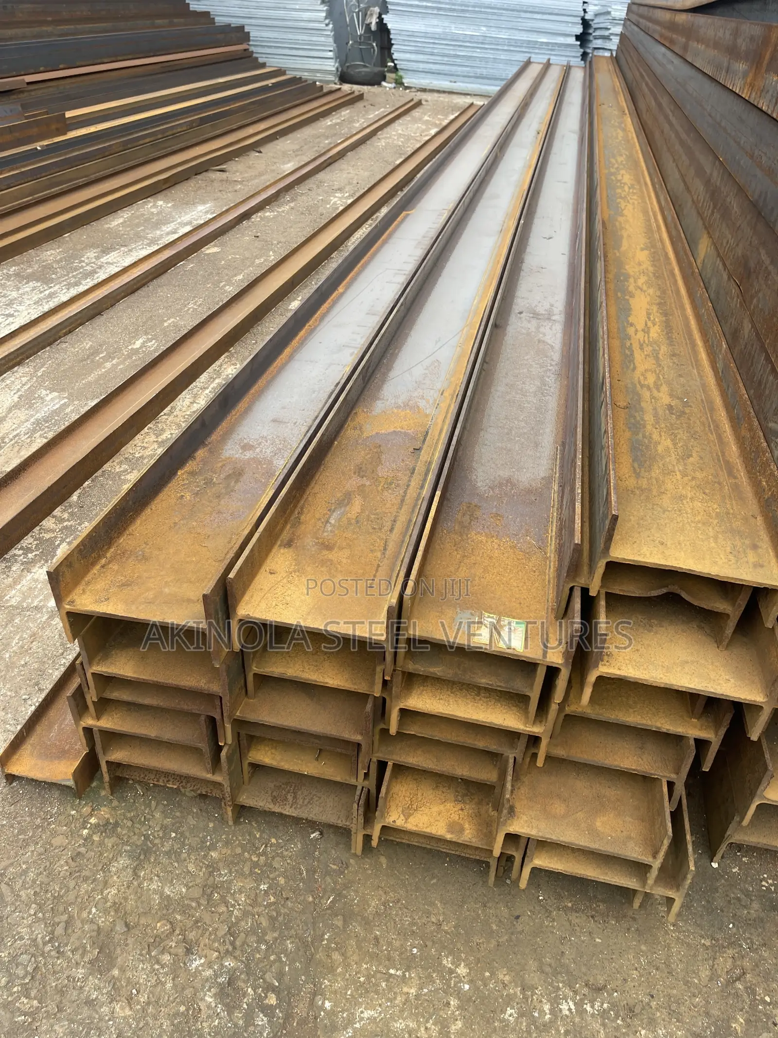 250x125x8mm H Beam 40ft Long