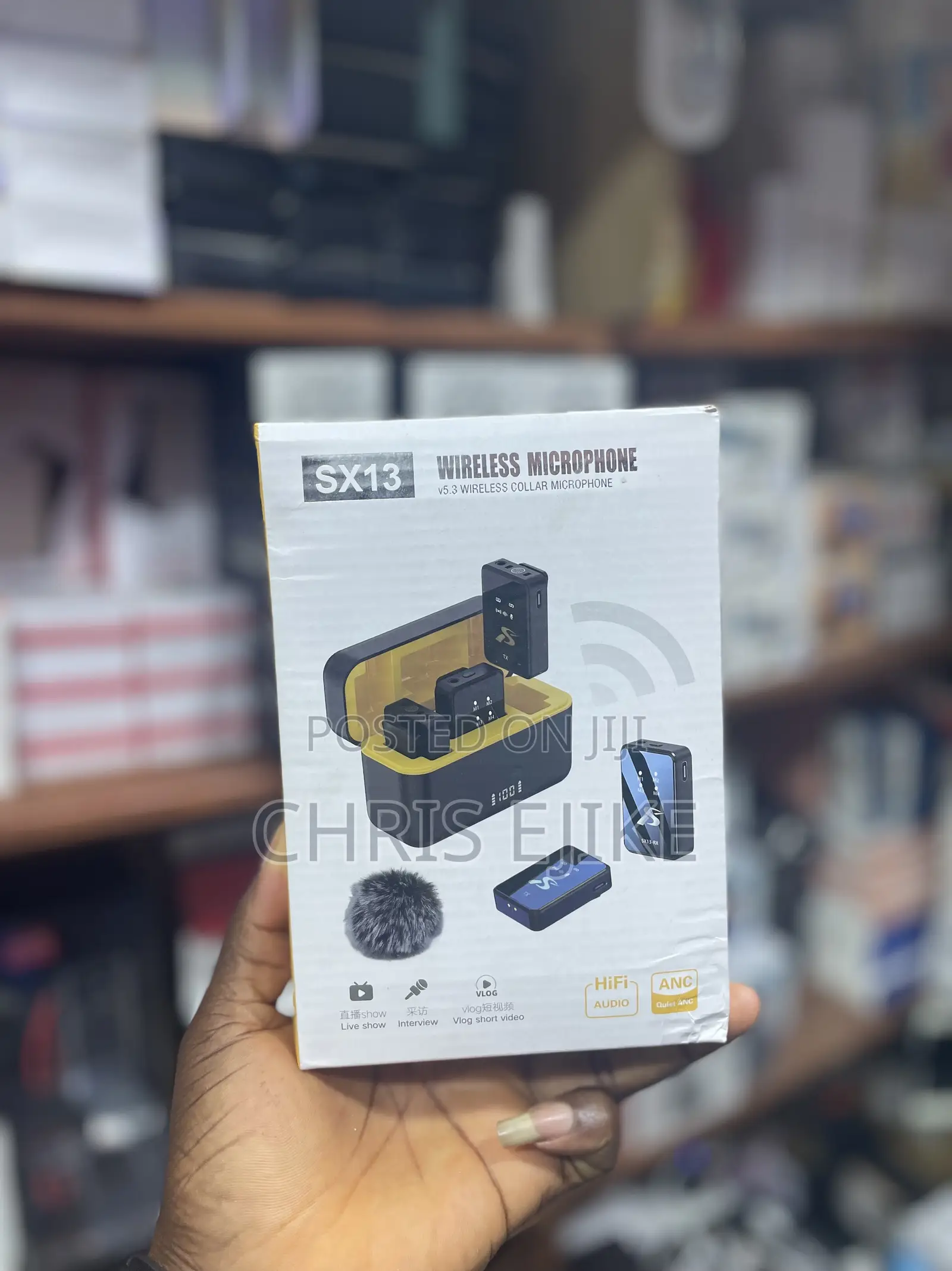4 in 1 Microphone Sx13 Wireless Microphone 4 in 1