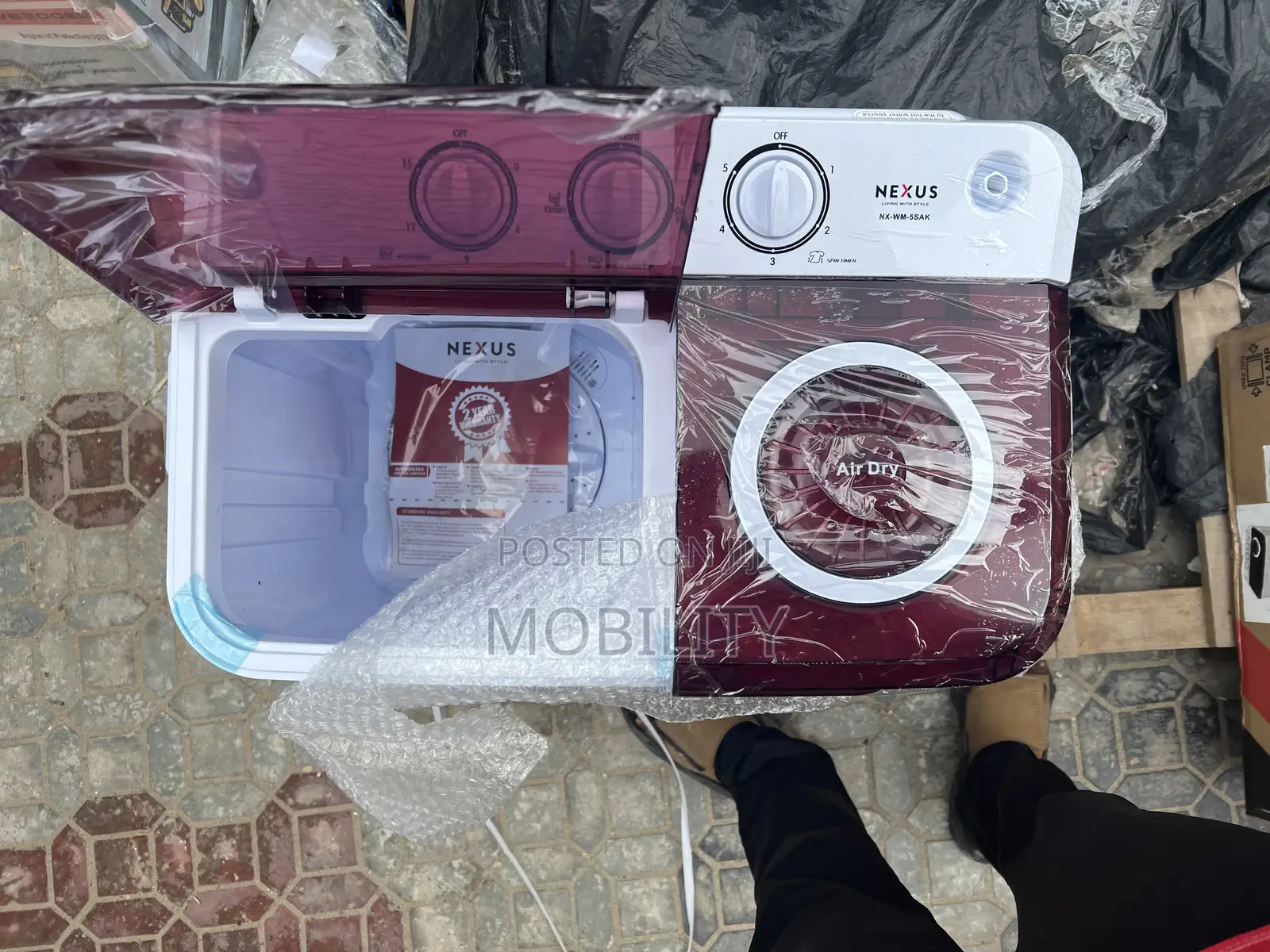 5kg Nexus Washing Machines Twin Tub With Spain
