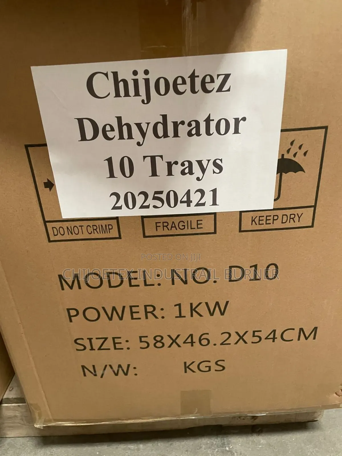 Original Food Dehydrator 10tray 1kw