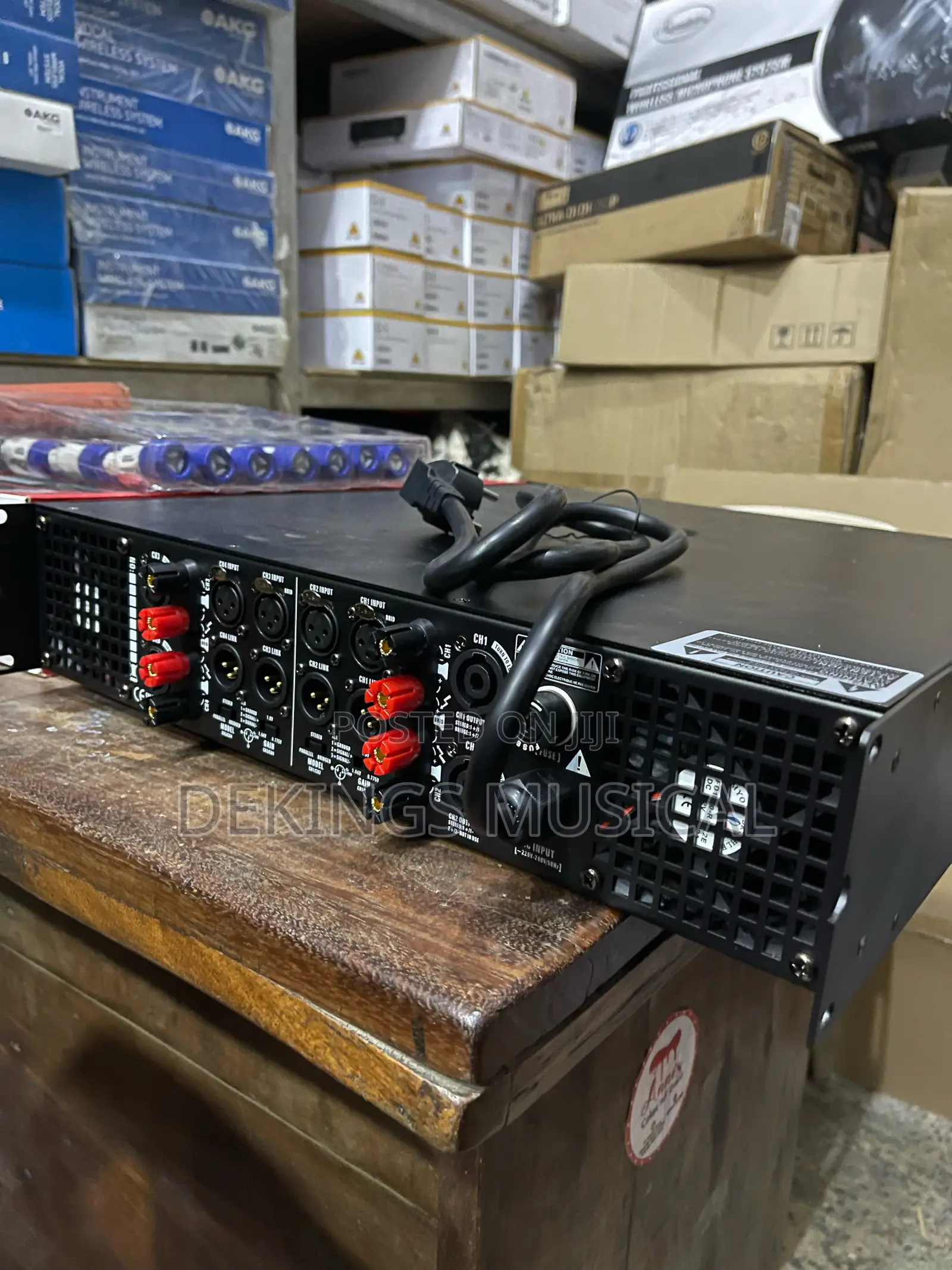 Zed Mh4800 4 Channels Powered Amplifier