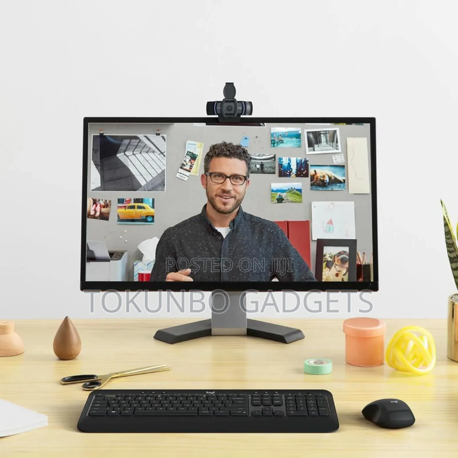 Logitech C922 Full Hd Pro Webcam Light Correction 1080p