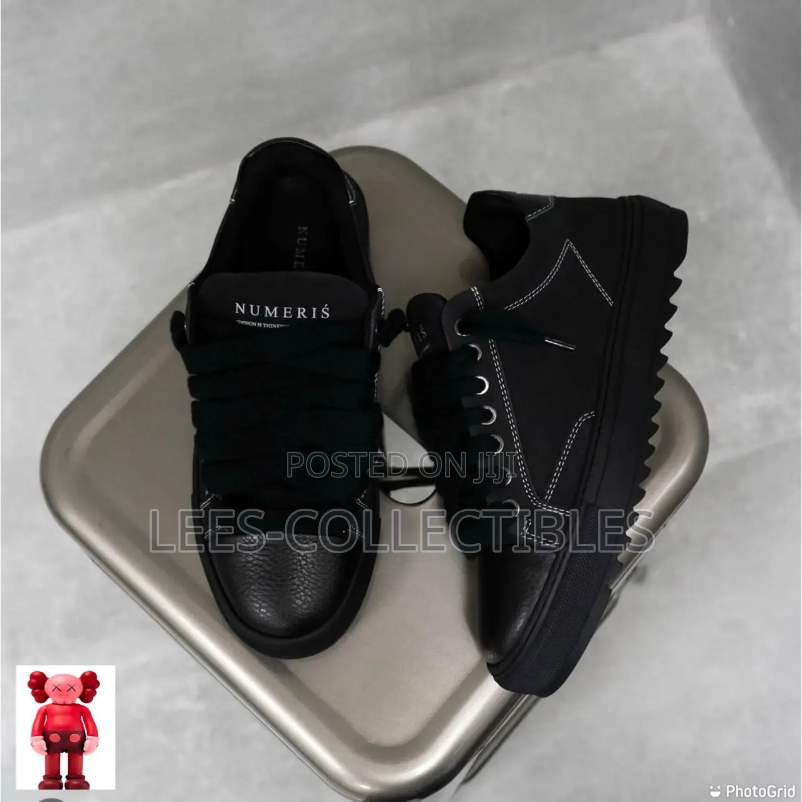 Original Quality Numeris Black Sneakers