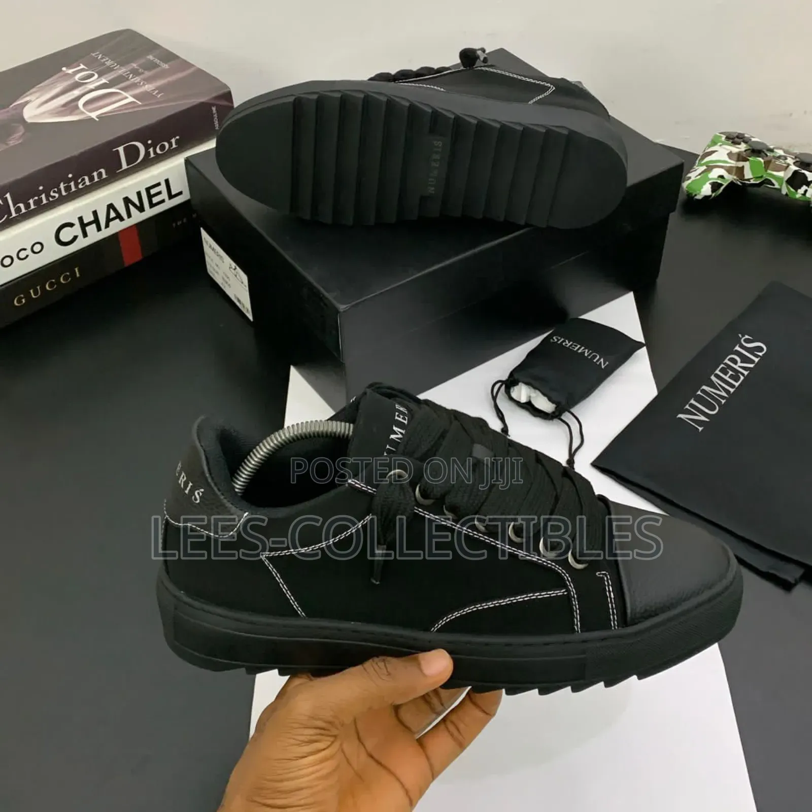 Original Quality Numeris Black Sneakers