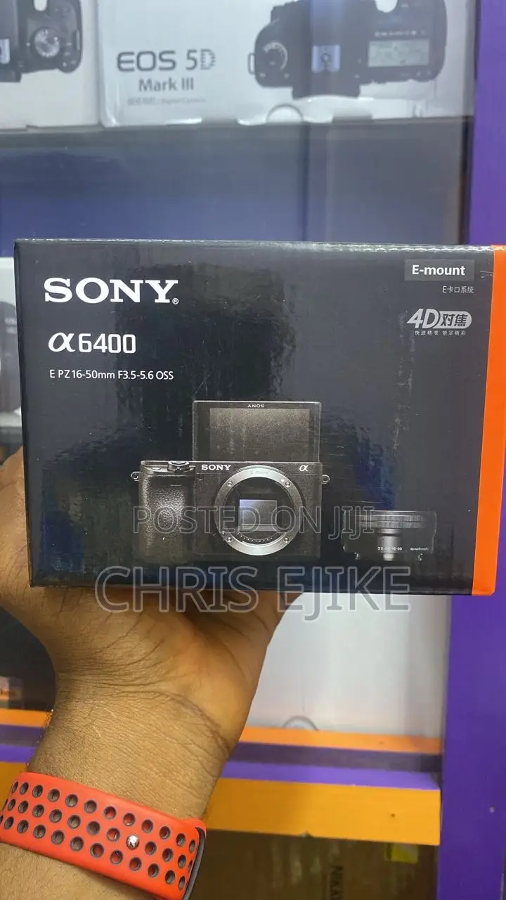 Sony Alpha A6400 Mirrorless Camera Only Body: