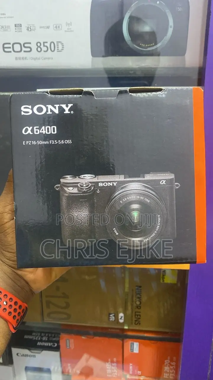 Sony Alpha A6400 Mirrorless Camera Only Body: