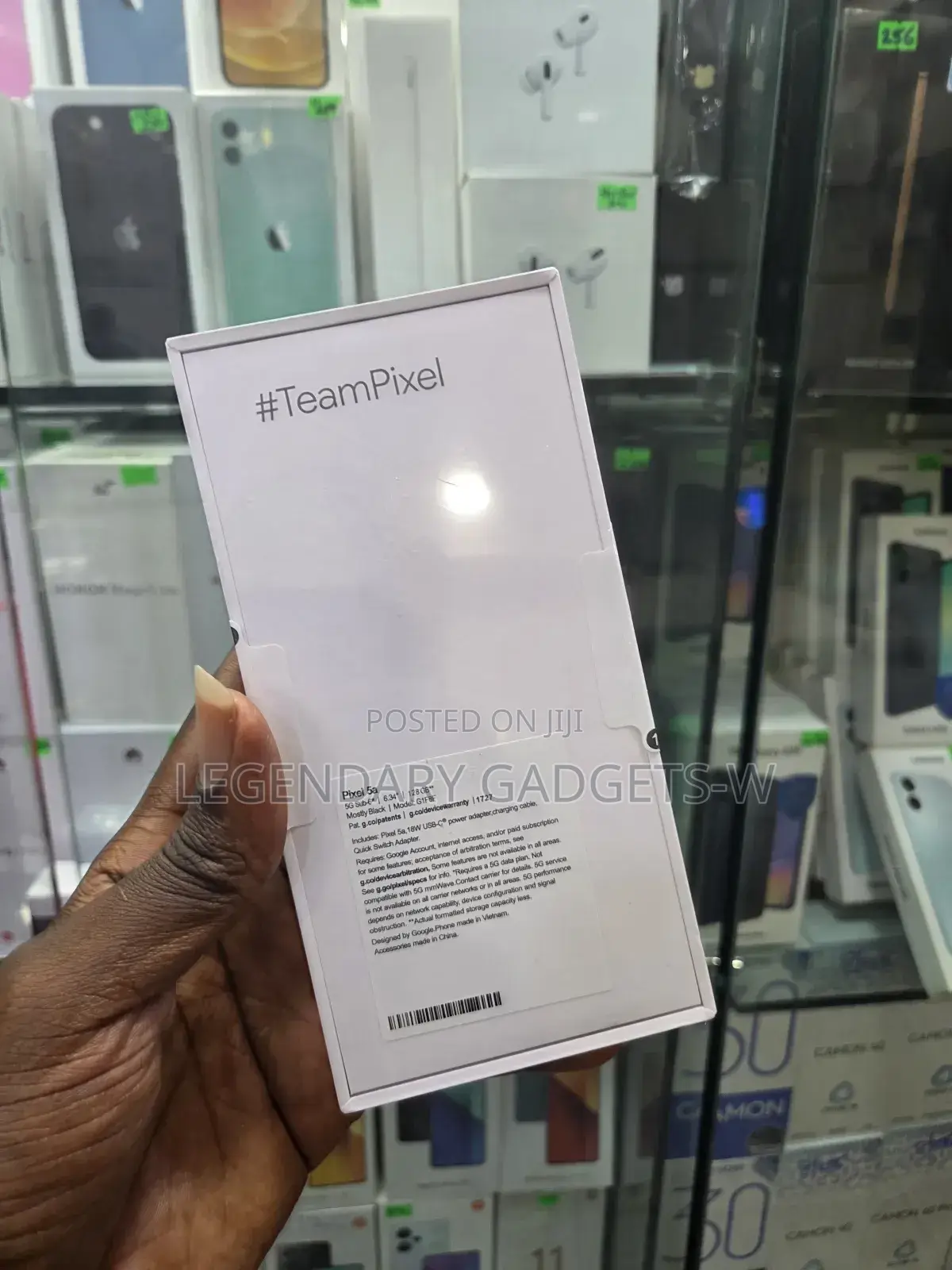 New Google Pixel 5a 5G 128 GB Black